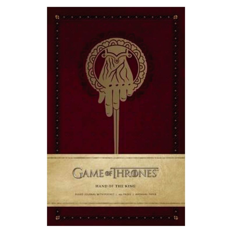 RETAILEXPRESS - Libreta Game Of Thrones Hand Of The King Mediana Tapa Dura