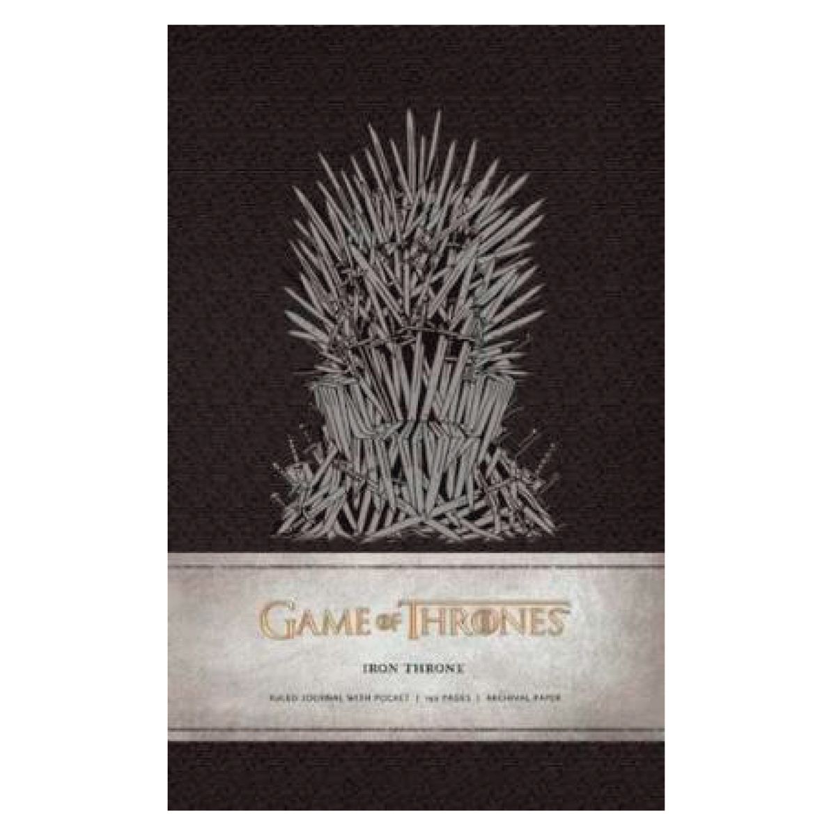 RETAILEXPRESS - Libreta Game Of Thrones Iron Throne Mediana Tapa Dura