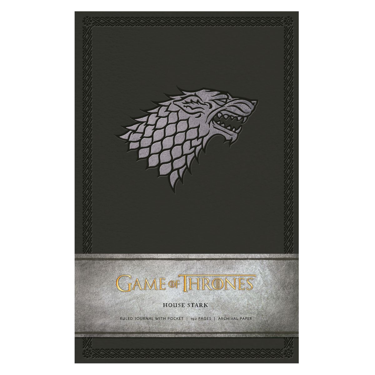 RETAILEXPRESS - Libreta Game Of Thrones: House Stark Tapa Dura Lujo Medium