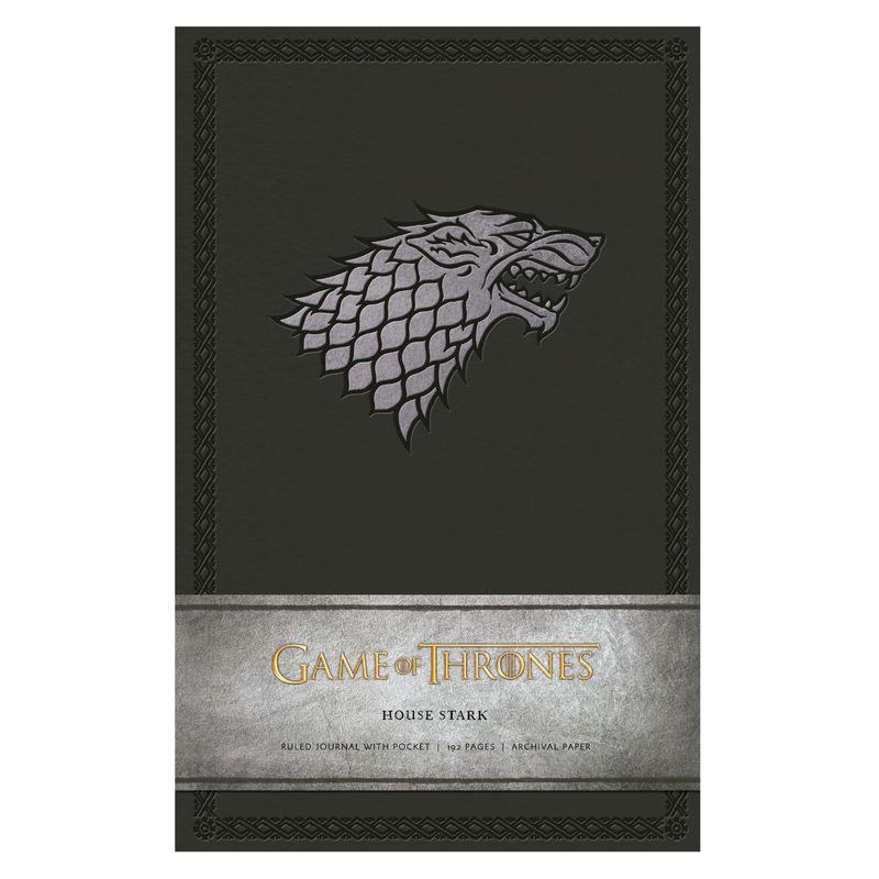 RETAILEXPRESS - Libreta Game Of Thrones: House Stark Tapa Dura Lujo Medium