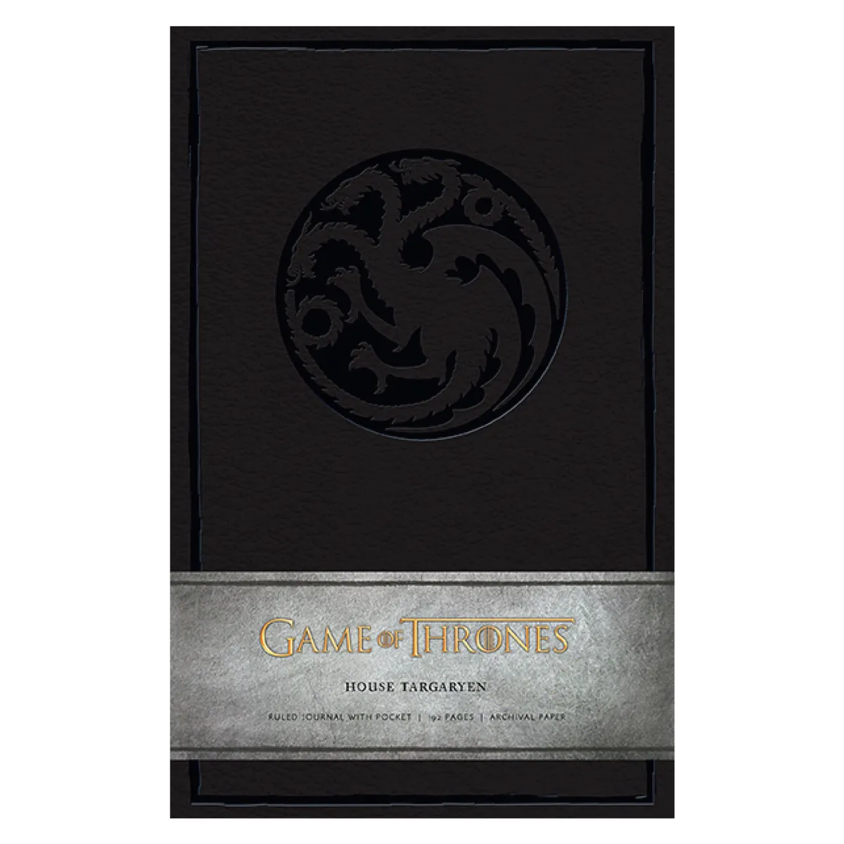 RETAILEXPRESS - Libreta Game Of Thrones: House Targaryen Tapa Dura Lujo Medium