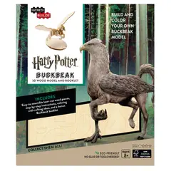 RETAILEXPRESS - Harry Potter: Buckbeak - Libro y Modelo Armable En Madera