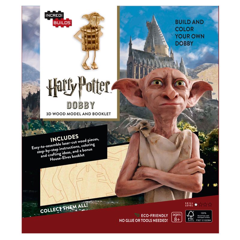 RETAILEXPRESS - Harry Potter Dobby Libro y Modelo Armable