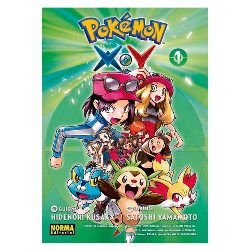 EDITORIAL NORMA - Pokemon X - y 1 - Autor(a):  Hidenori Kusaka