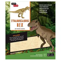 RETAILEXPRESS - Tyrannosaurus Rex: Modelo Armable En Madera