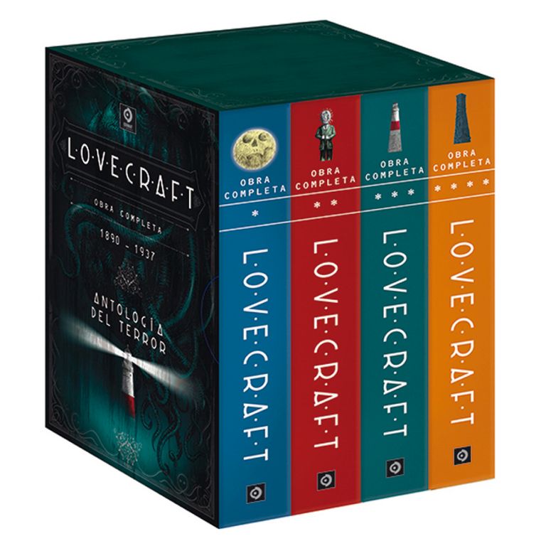 H.p. Lovecraft  -obra Completa- 4 Volumenes