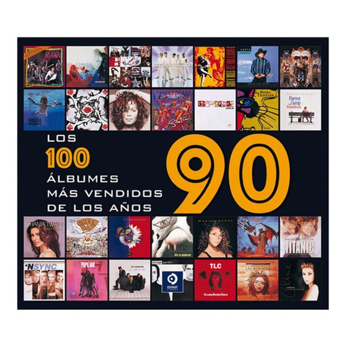 EDIMAT LIBROS - Los 100 Albumes Mas Vendidos De Los Años 90