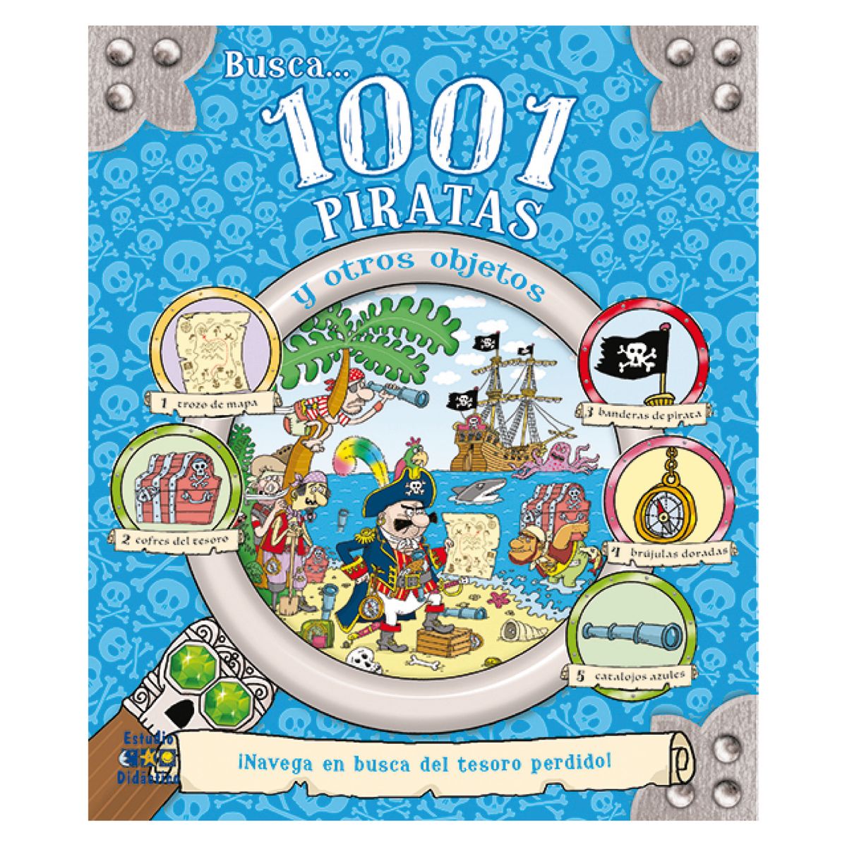 EDIMAT LIBROS - 1001 Piratas - Autor(a):  Equipo Editorial