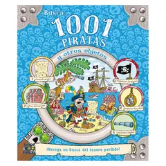 EDIMAT LIBROS - 1001 Piratas - Autor(a): Equipo Editorial