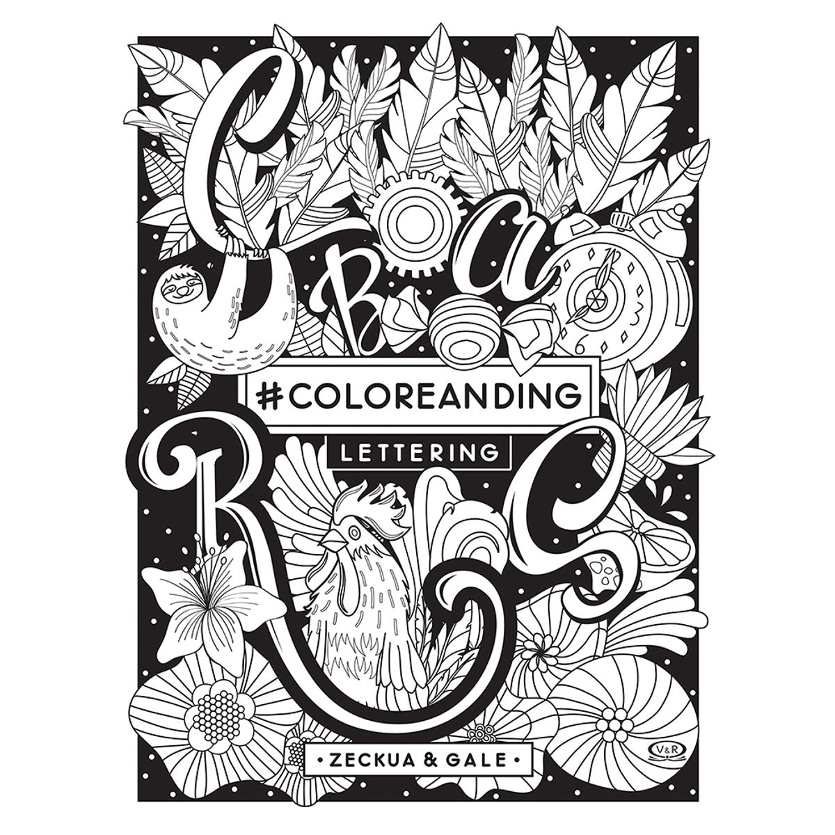 VERGARA Y RIBA - Coloreanding Lettering