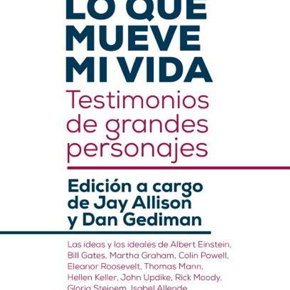 Plataforma Editorial - Lo Que Mueve Mi Vida