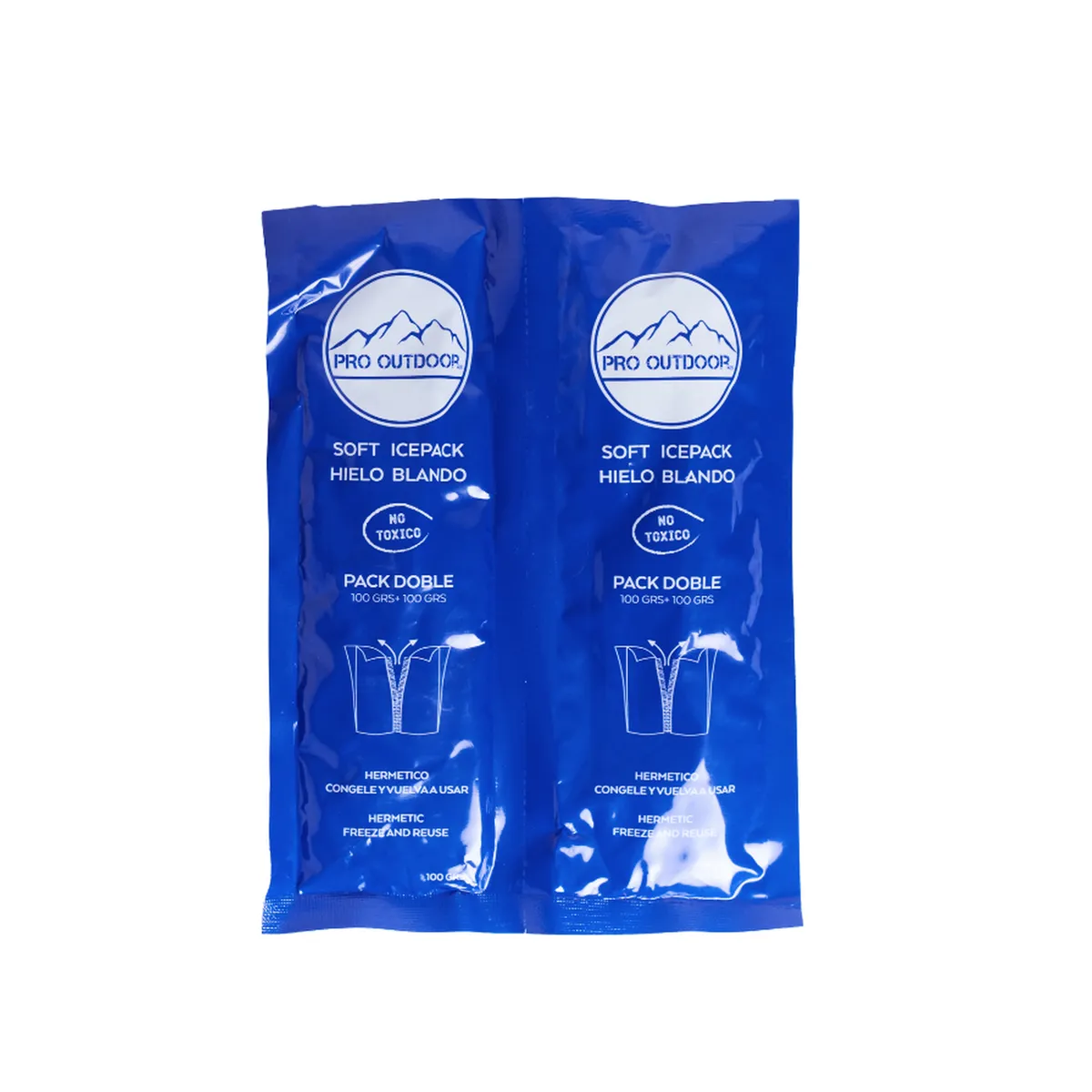 PRO OUTDOOR - Icepack Blando 2X100 Gramos