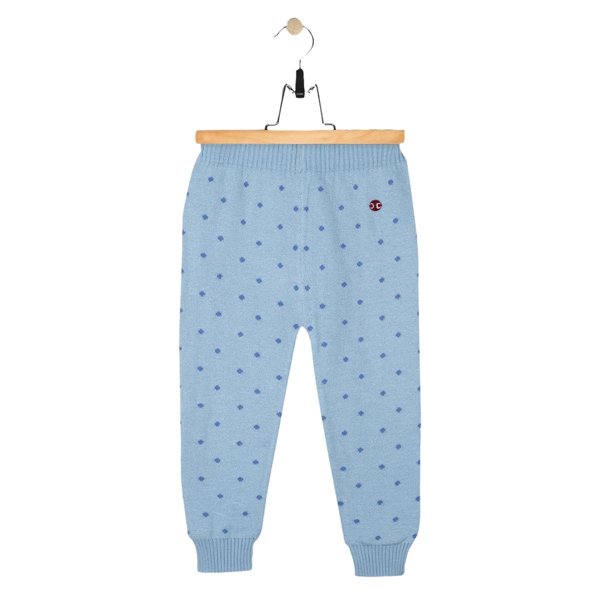 PILLIN - Calza Bebé Algodón Invierno Niña Celeste PILLIN