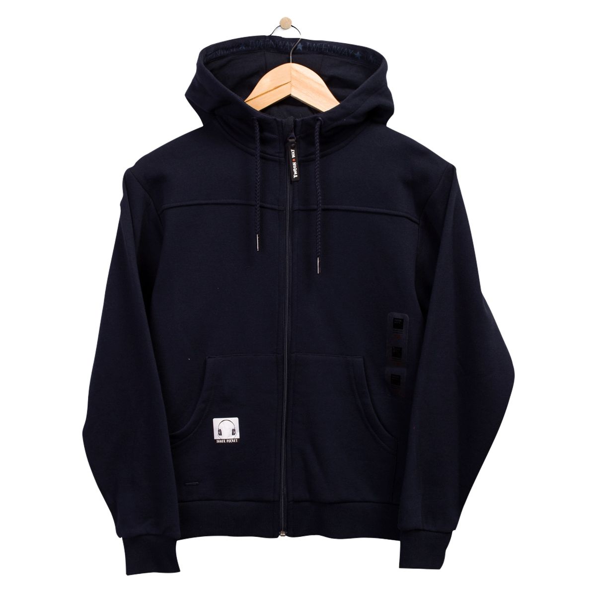 PILLIN - Polerón Escolar Algodón Invierno Niño Azul Marino PILLIN