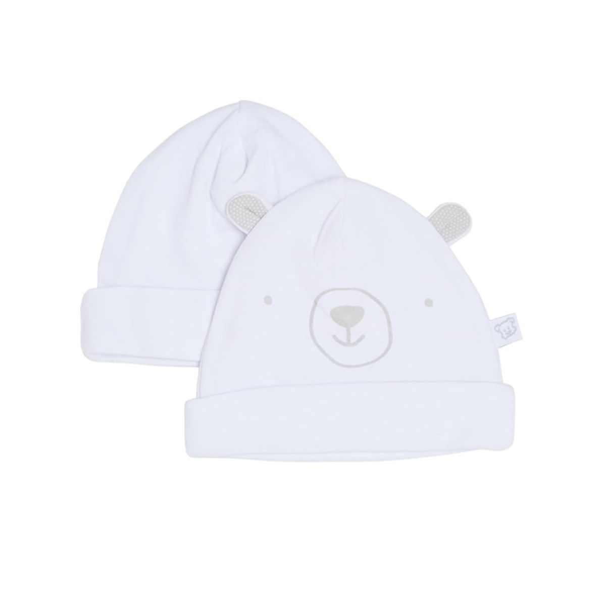 PILLIN - Pack 2 Gorro Bebé Temporadas Unisex Blanco Pillín PILLIN