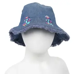 PILLIN - Gorro Bebé Algodón Verano Niña Azul