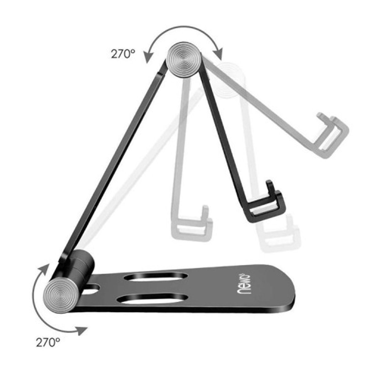 NEWO - Soporte Celular Escritorio Ajustable Aluminio