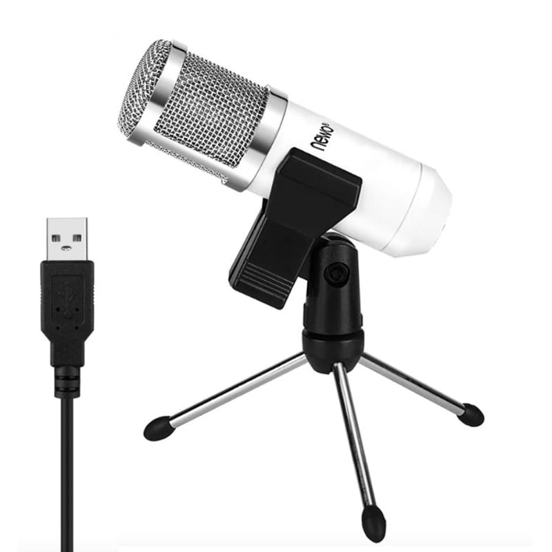NEWO - Micrófono de Condensador USB con tripode