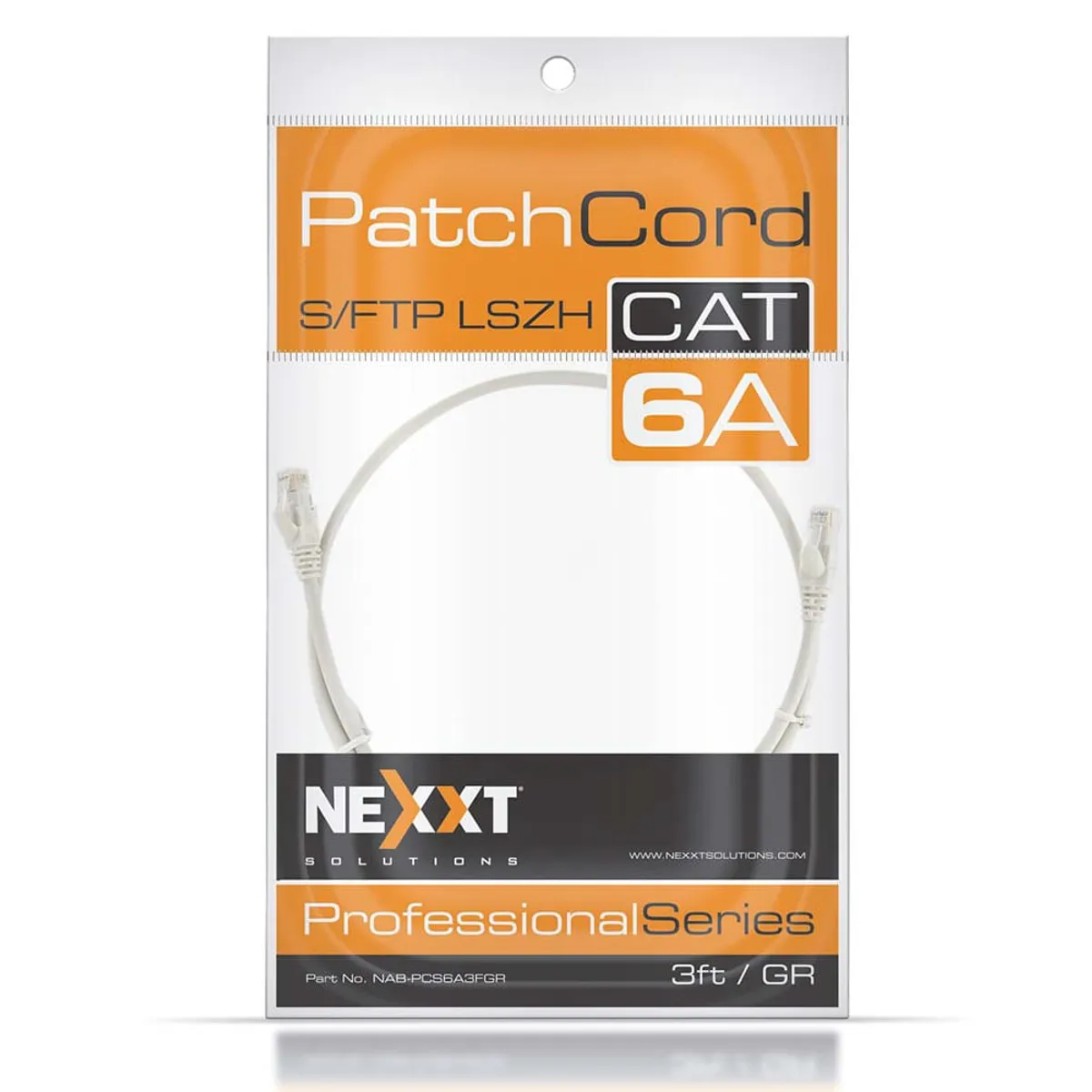 NEXXT SOLUTIONS - Cable de red cat 6A trenzado blindado SFTP