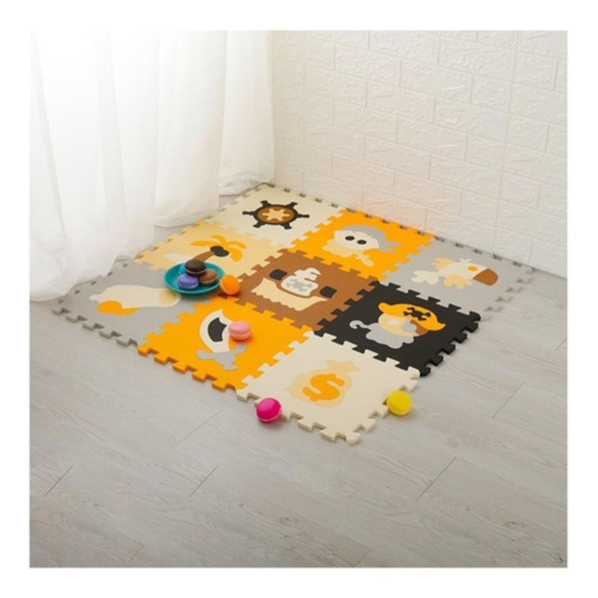 COLOR LAB - Protector de suelo interactivo para niños COLOR LAB