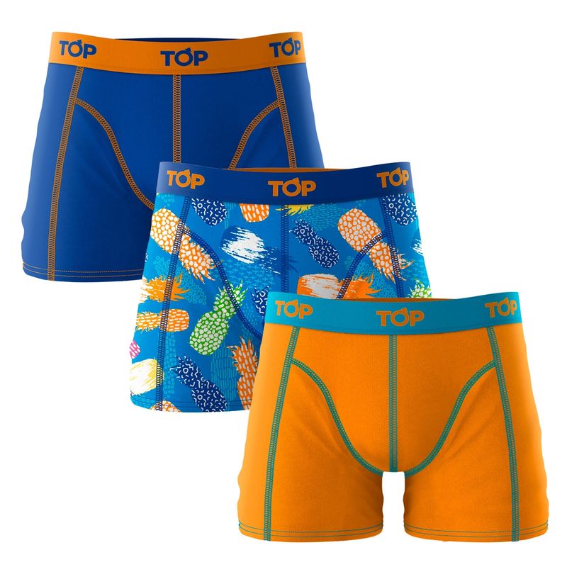 TOP - Boxer Medio Viscosa Pack 3