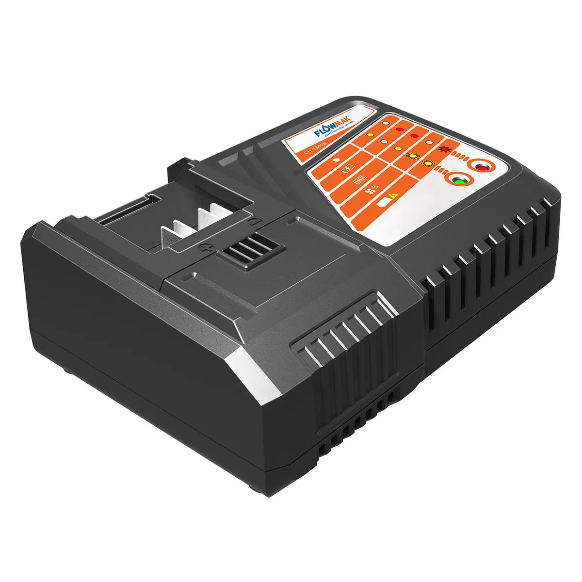 FLOWMAK - Soplador Aspirador 18v Con Batería, Marca Flowmak