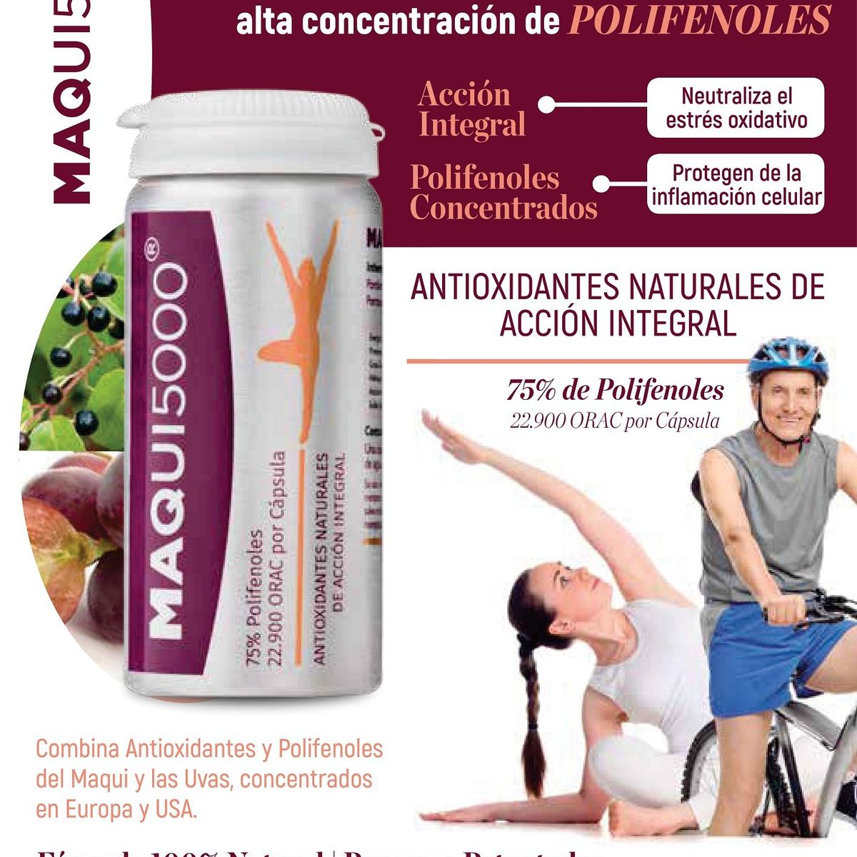 MAQUI5000 - Maqui5000 Antioxidante Natural De Alta Potencia