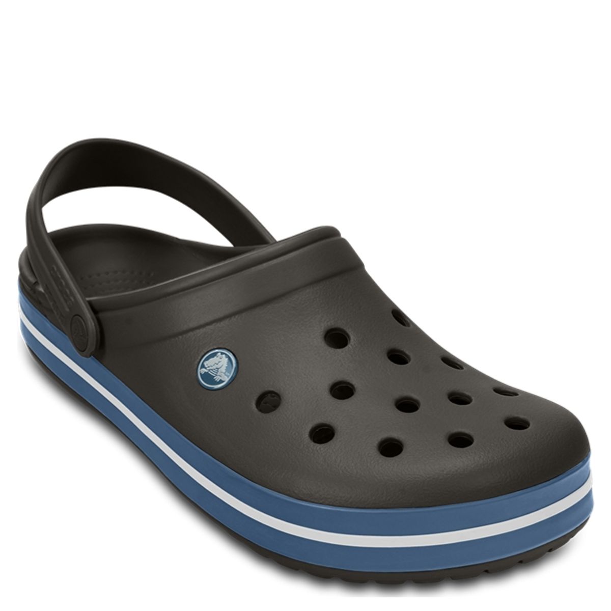 CROCS - Sandalia Mujer Crocband Charcoal
