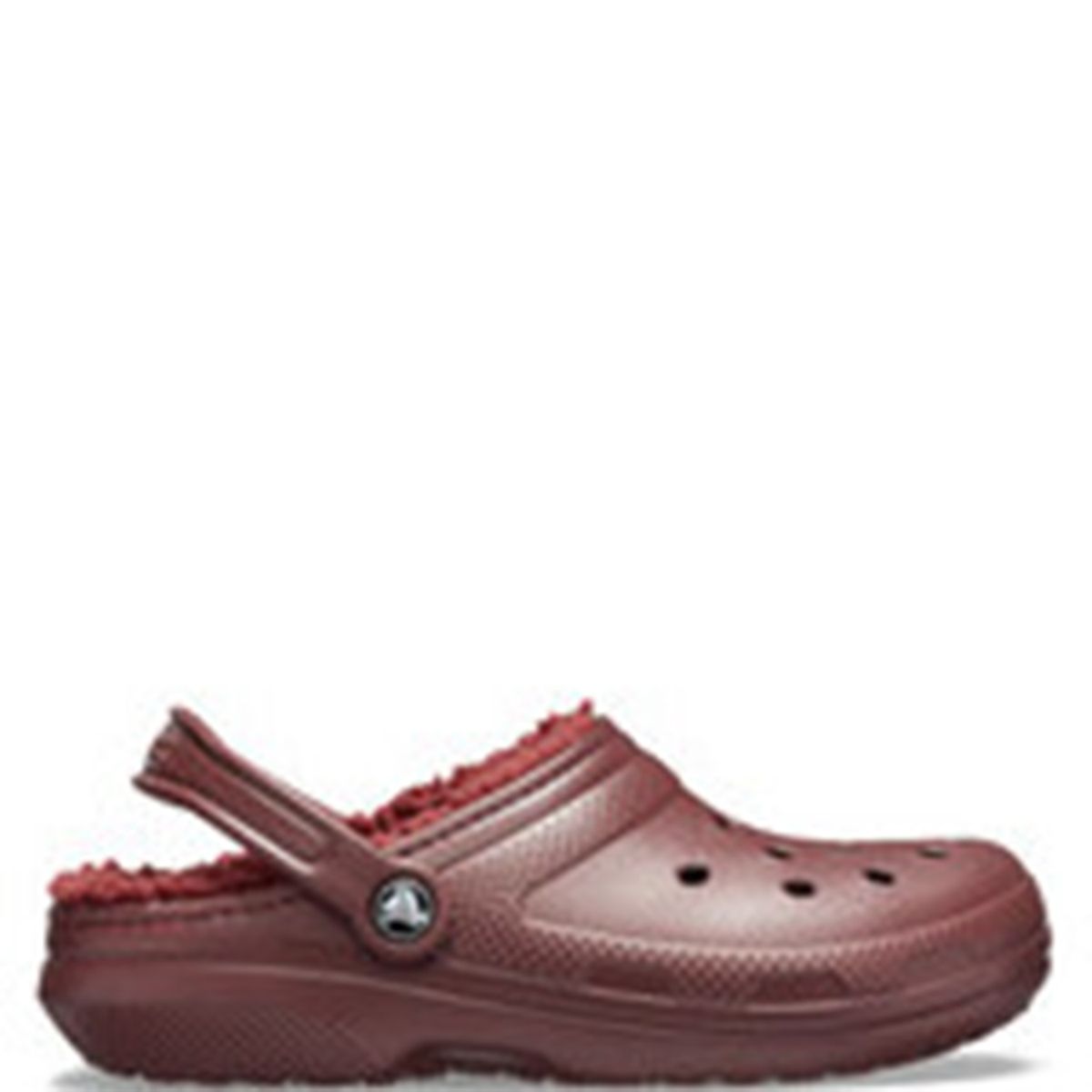 CROCS - Sandalia Unisex Classic Lined Clog Burgundy