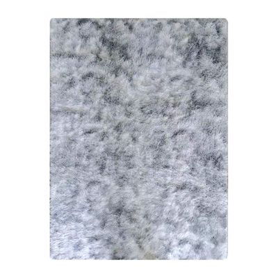 Imagen 2 del producto Alfombra Peluda Super Suave 120cmX160cm Gris Claro Jaspeado
