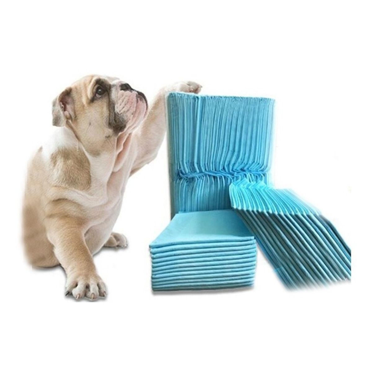 BJ HOGAR - 100 Pañales Tipo Sabanillas Mascotas Perros 45x60 Cms