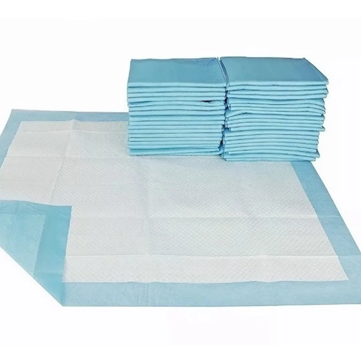 BJ HOGAR - 100 Pañales Tipo Sabanillas Mascotas Perros 45x60 Cms