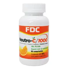 FDC - VITAMINA C NEUTRA - NEUTRO C1000 X 90 COMPRIMIDOS