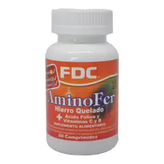 FDC - HIERRO - AMINOFER X 60 COMPRIMIDOS