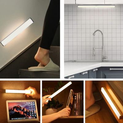 Imagen 2 del producto Barra Luz led emergencia recargable con sensor de movimiento 15 cms