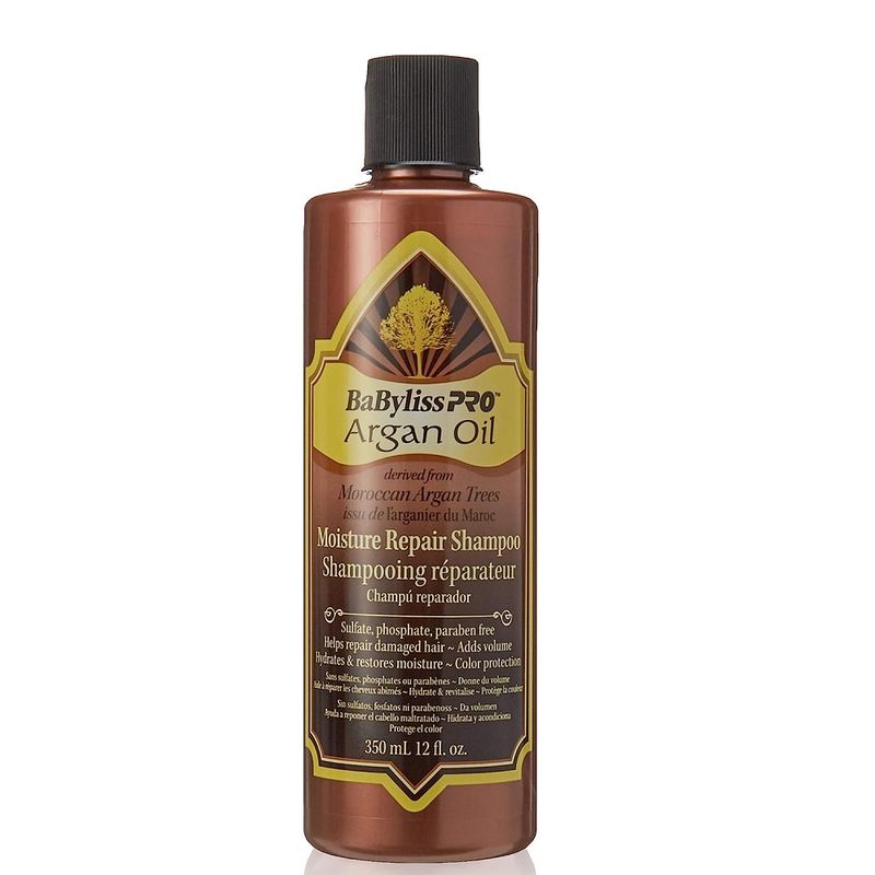 BABYLISS PRO - Shampoo Reparador Con Aceite De Argán De 350ml