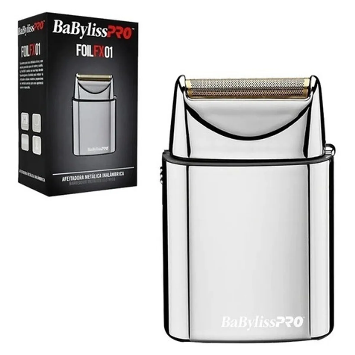 BABYLISS PRO - Afeitadora Foil Fx01 Métalica Inalámbrica Babylisspro