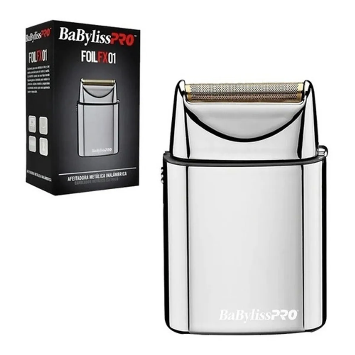 BABYLISS PRO - Afeitadora Foil Fx01 Métalica Inalámbrica Babylisspro