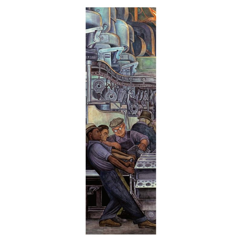 RETAILEXPRESS - Marcapágina Detroit Industry North Wall