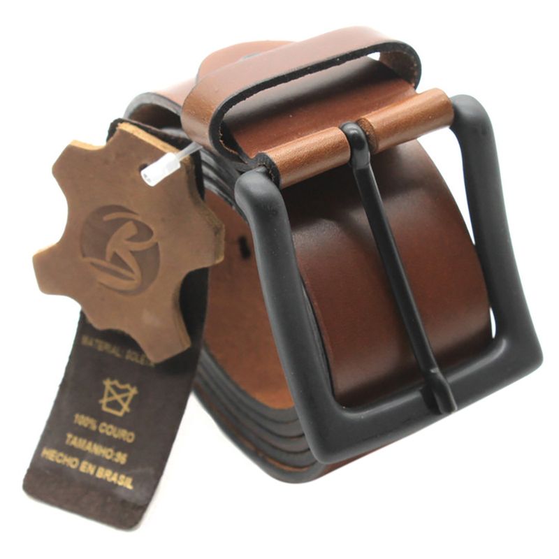BE FLEX - Cinturón Cuero Hombre Café