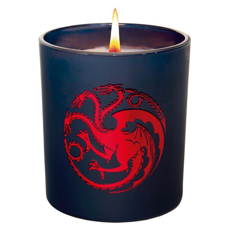 RETAILEXPRESS - Game Of Thrones: House Targaryen Vaso y Vela Juego De Tronos