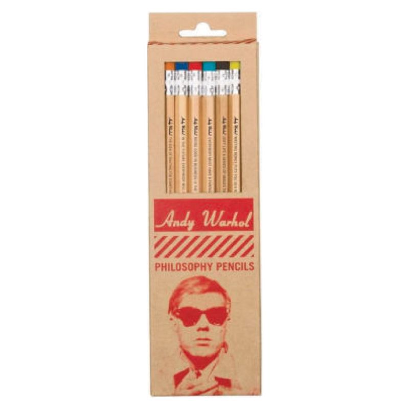 GALISON - Set Lapices Andy Warhol Philosophy