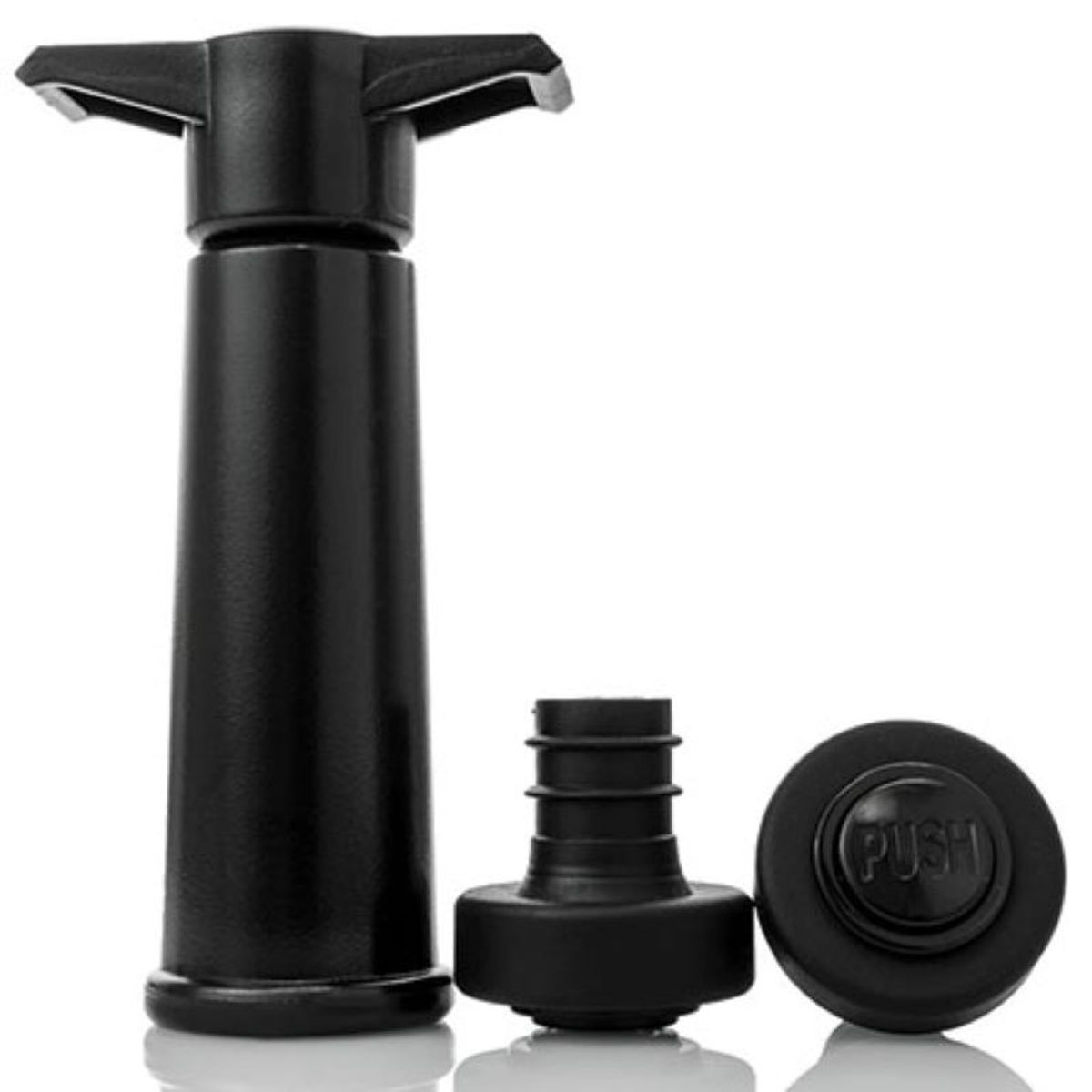 CATALAB - Saca aire plástico negro con 2 tapones