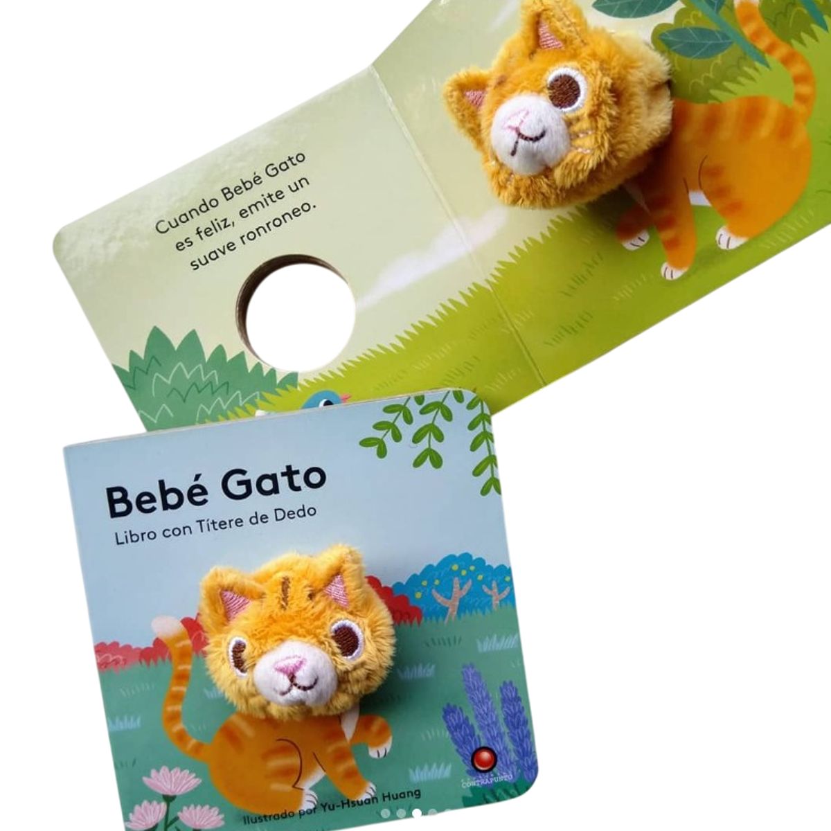 EDITORIAL CONTRAPUNTO - Con Títere De Dedo - Bebé Gato