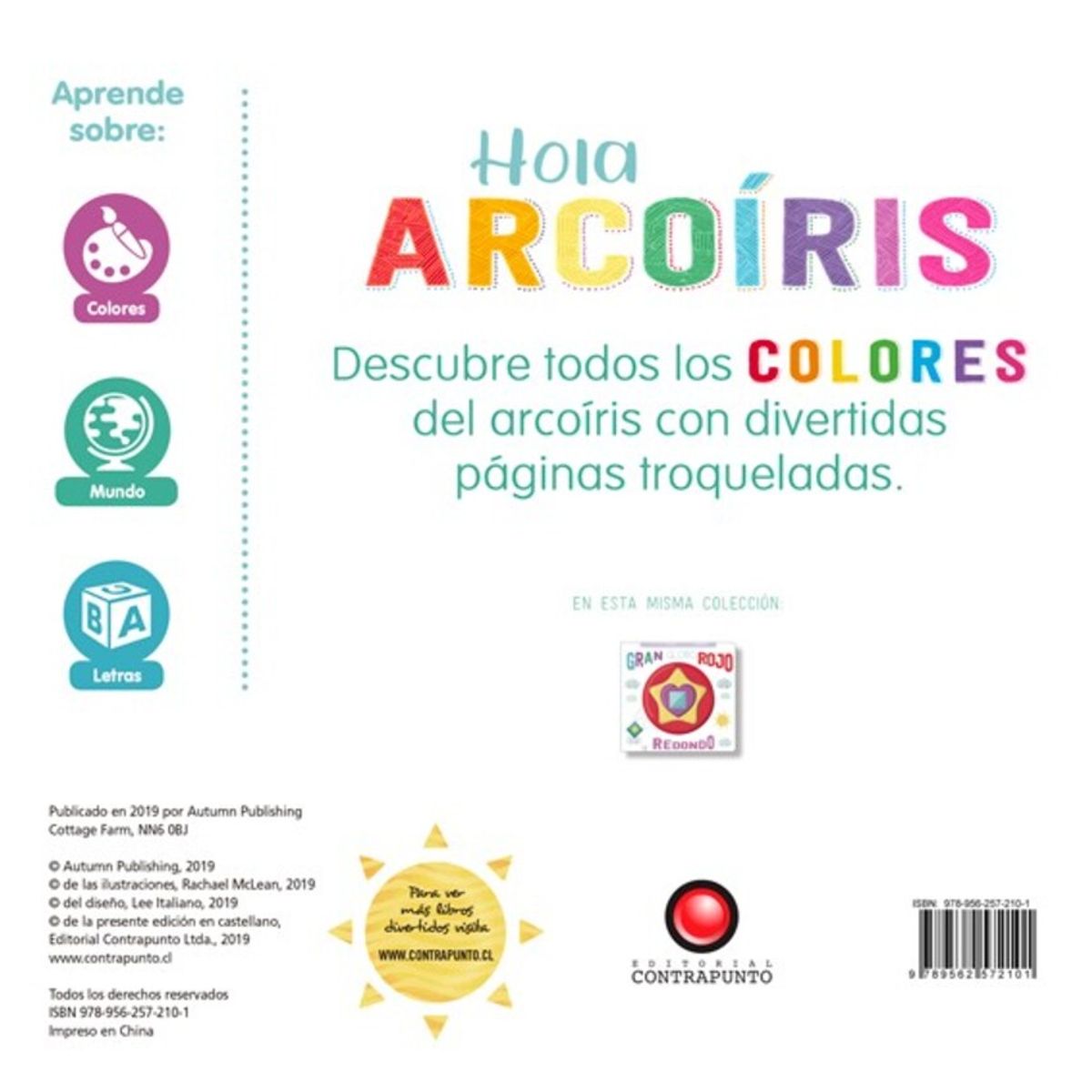 EDITORIAL CONTRAPUNTO - Hola Arcoíris de Editorial Contrapunto