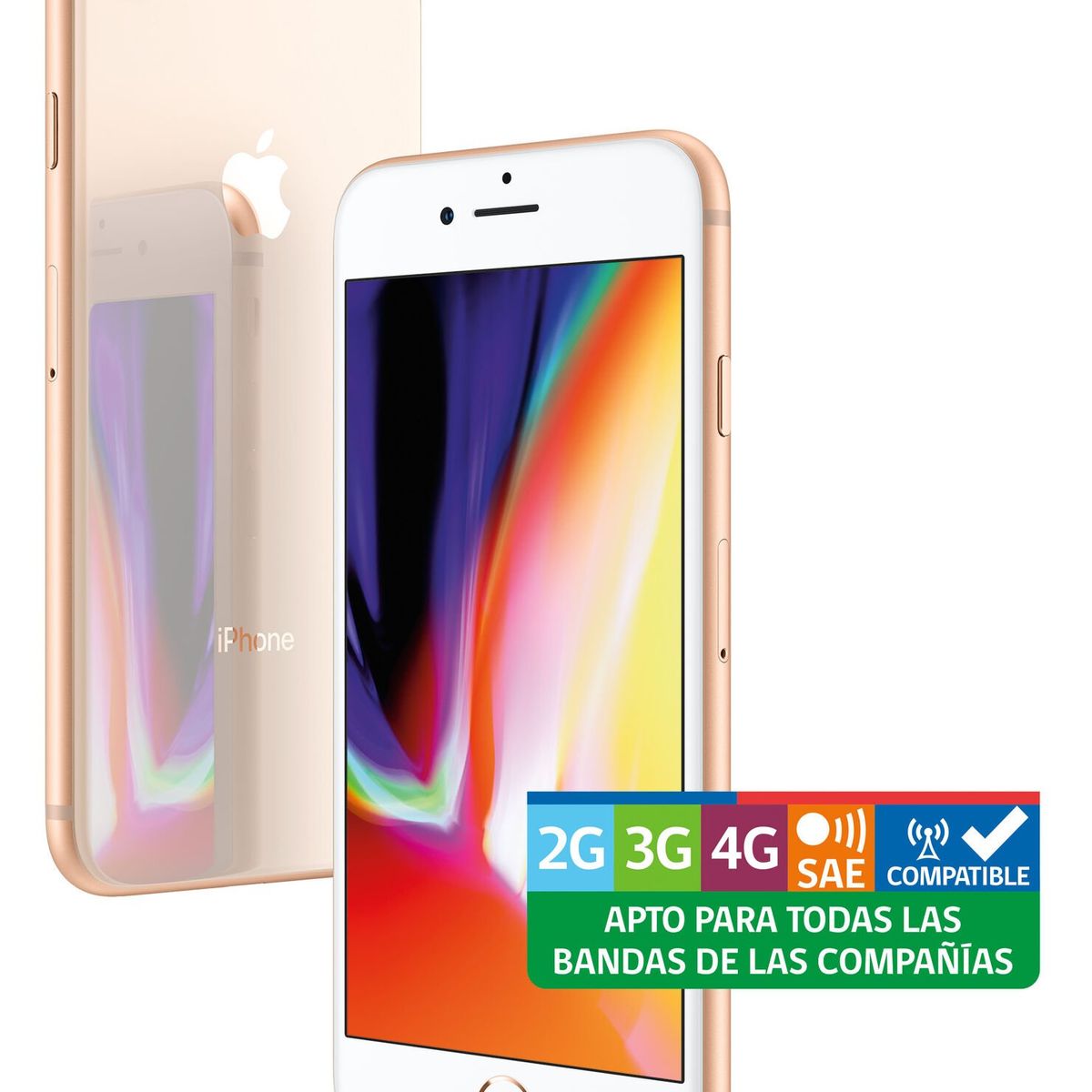 APPLE - iPhone 8 64GB - Gold - Reacondicionado