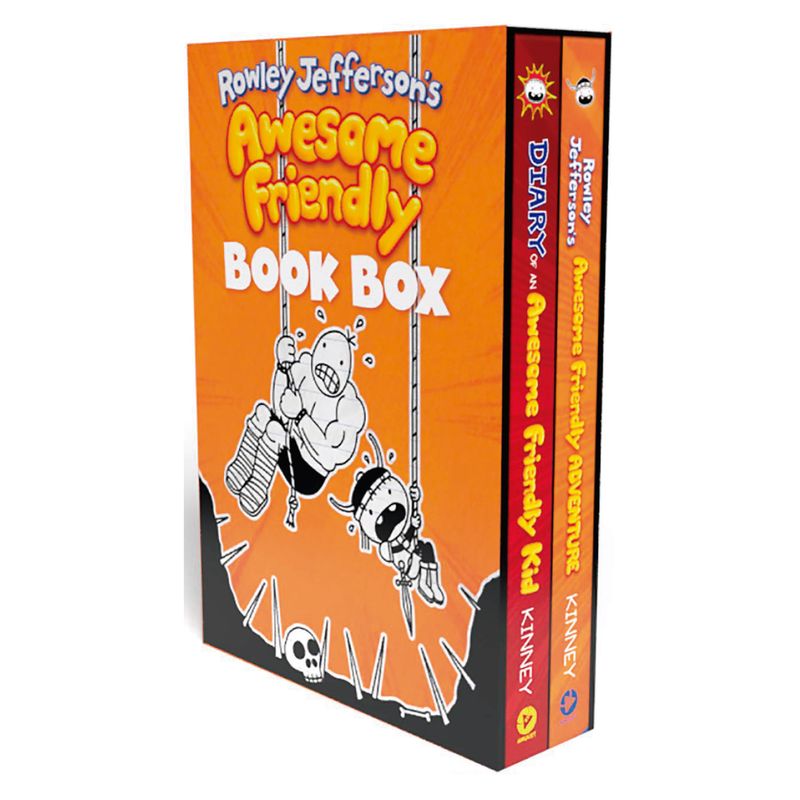HACHETTE - Diary Of A Wimpy Kid: Awesome Friendly Box   Jeff Kinney