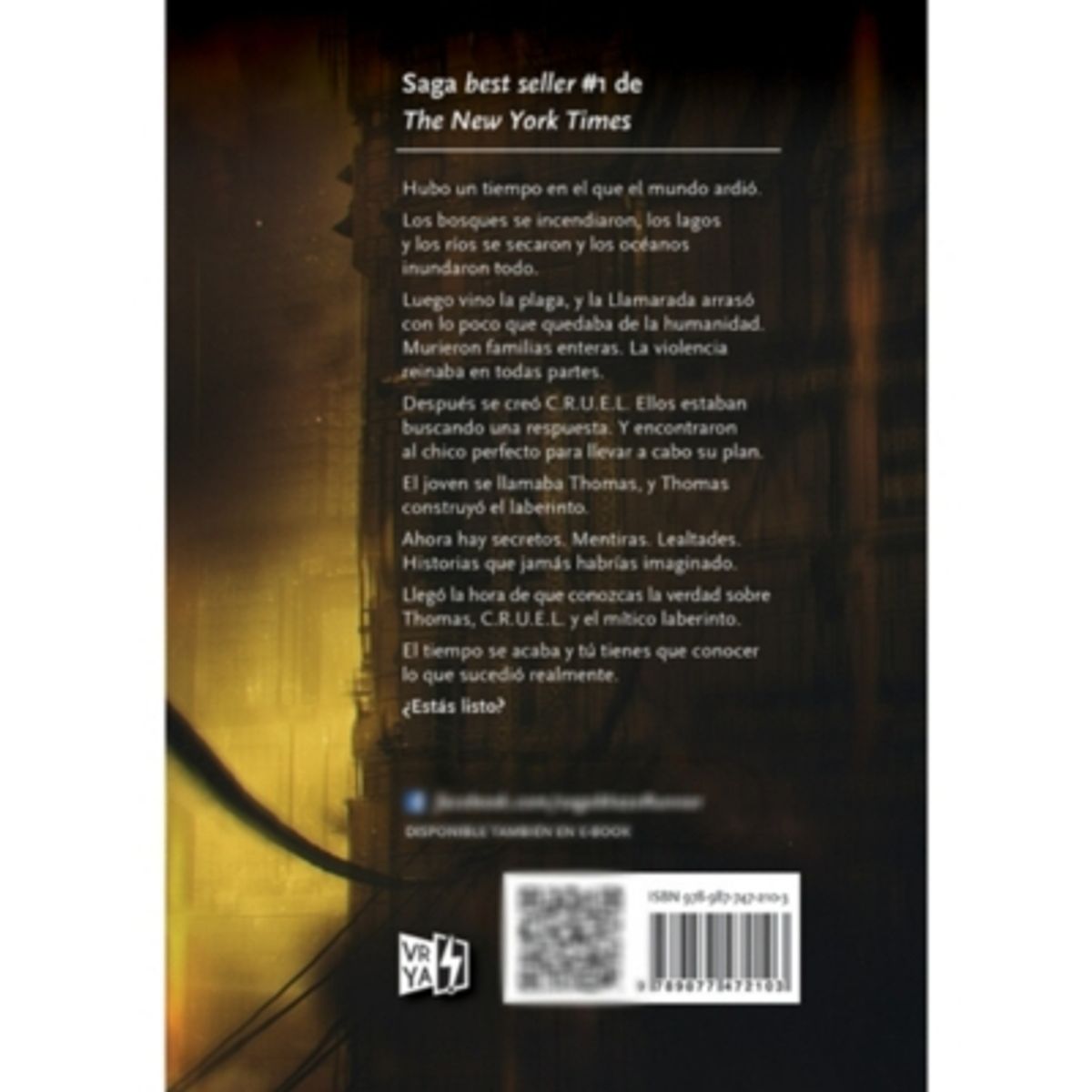 VERGARA Y RIBA - Maze Runner - Codigo C.R.U.E.L.
