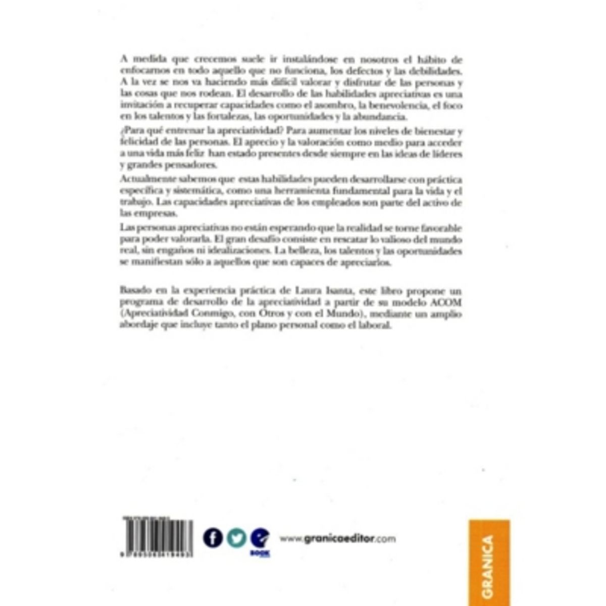 GRANICA - Apreciatividad: El Arte De Percibir Lo Valioso