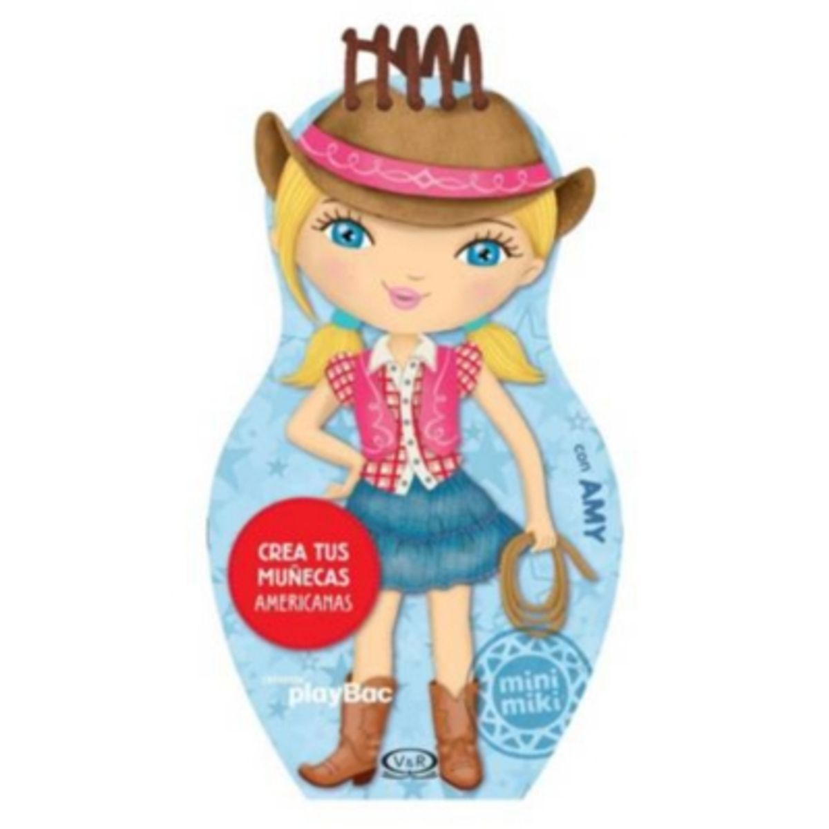 VERGARA Y RIBA - Mini Miki Crea Tus Muñecas Americanas Con Amy